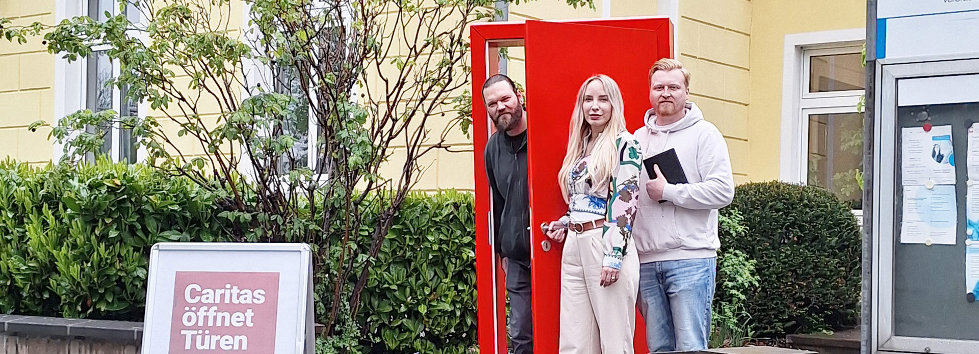 Caritas öffnet Türen